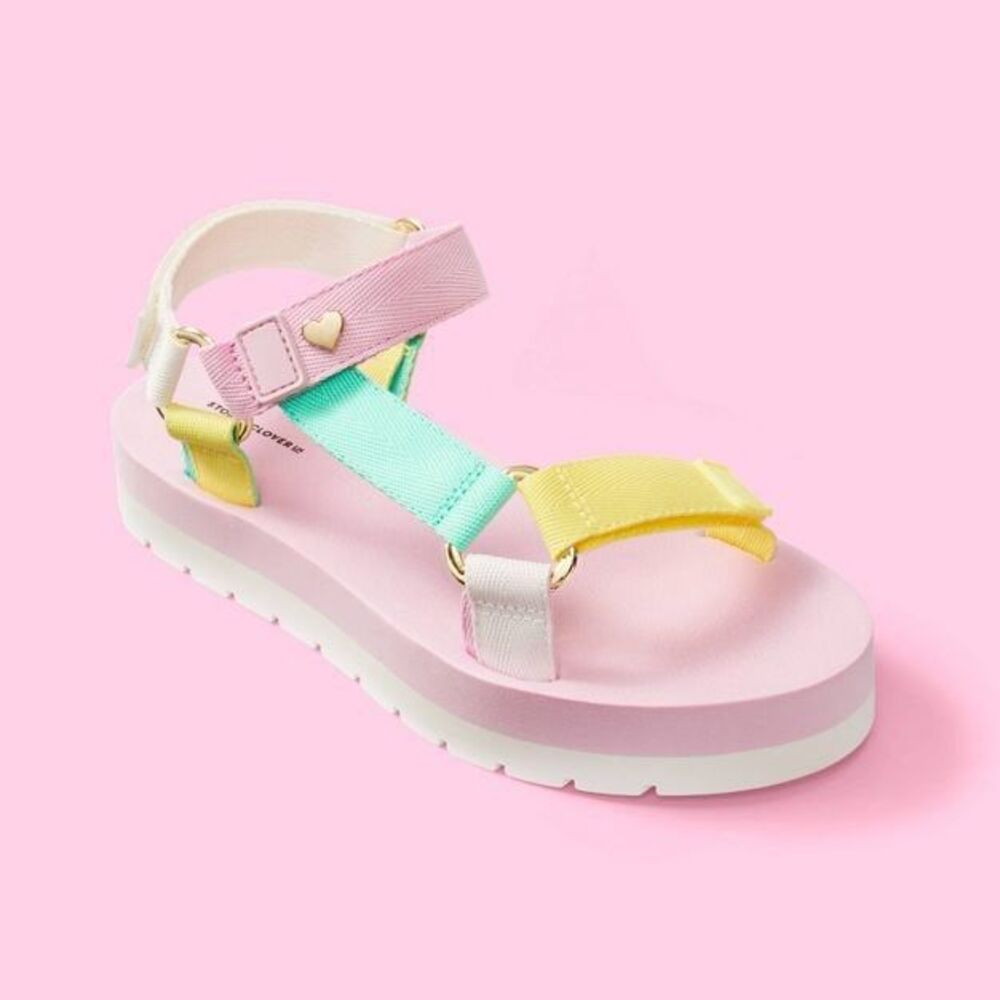 Women's Sport Sandals - Stoney Clover Lane x Target Light Pink/Light Green/Light